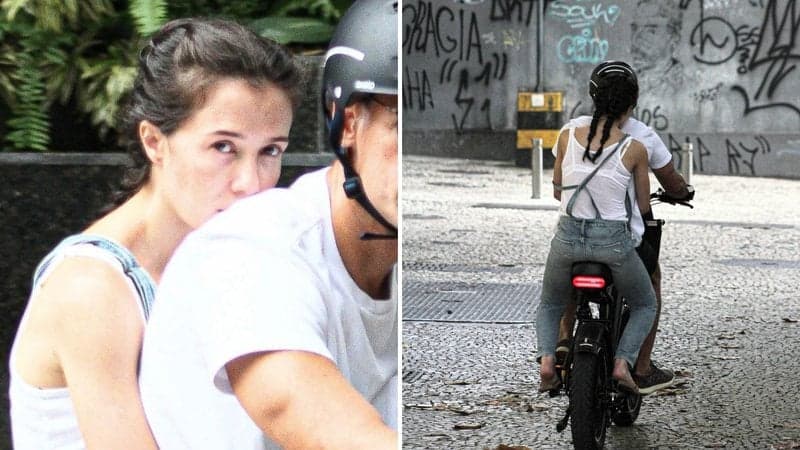 Atriz da Globo, Marjorie Estiano e Márcio Maranhão - Foto Reprodução