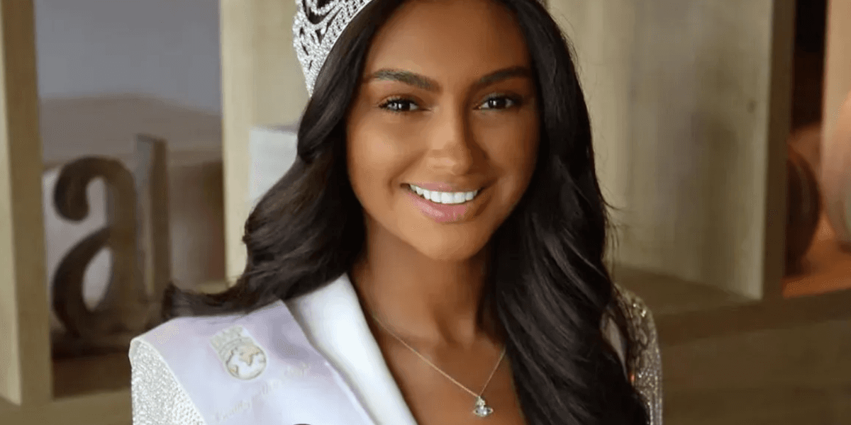 Darcey Corria, eleita a Miss País de Gales em 2022 e concorrente ao Miss Mundo em maio desse ano, sofreu um grave acidente (Foto: Reprodução)
