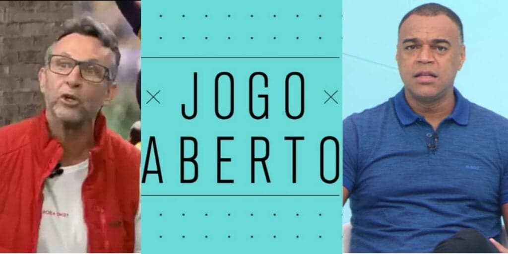 Integrante do Jogo Aberto compra 'briga' de Neto, faz cobrança na Band e dispara indireta pra Denílson