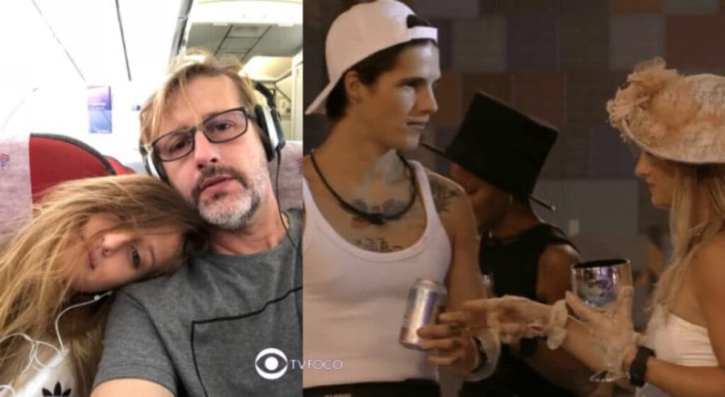 BBB23 - Pai de Bruna vibra que filha não teve recaída com Gabriel: "Rodou playboy"