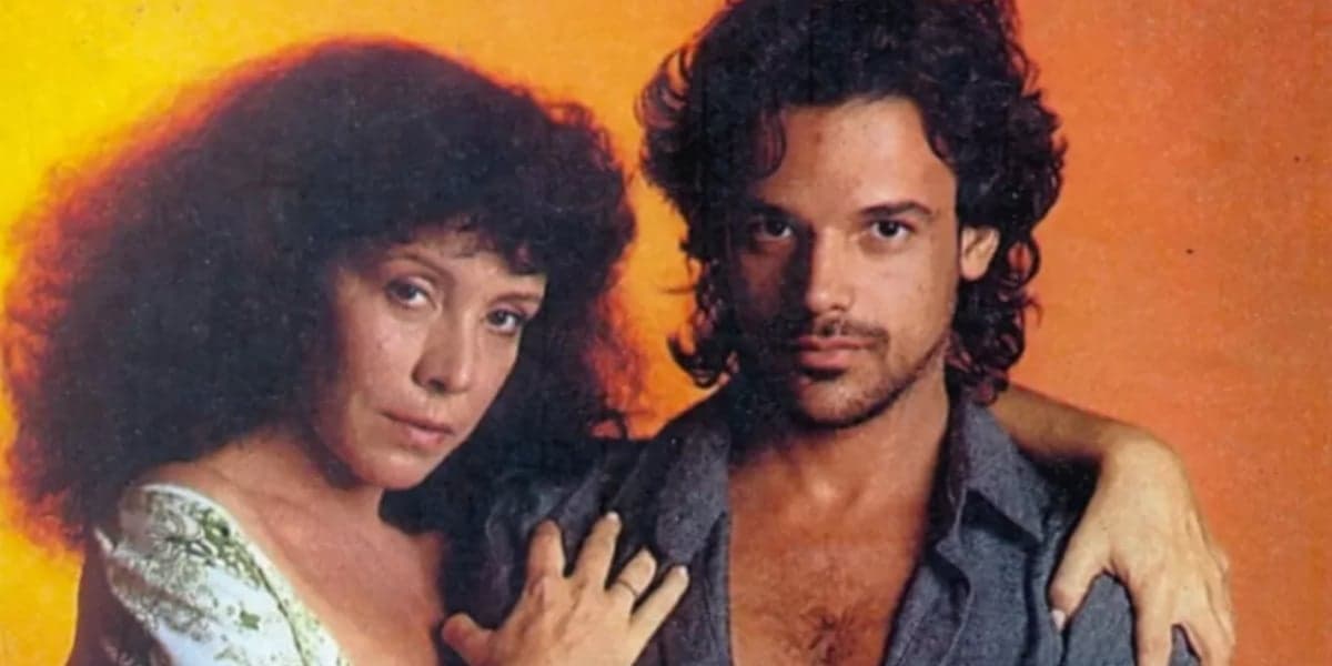 Ângela Leal e Ângelo Antônio viveram Maria Bruaca e Alcides em primeira versão da novela - Foto: Reprodução
