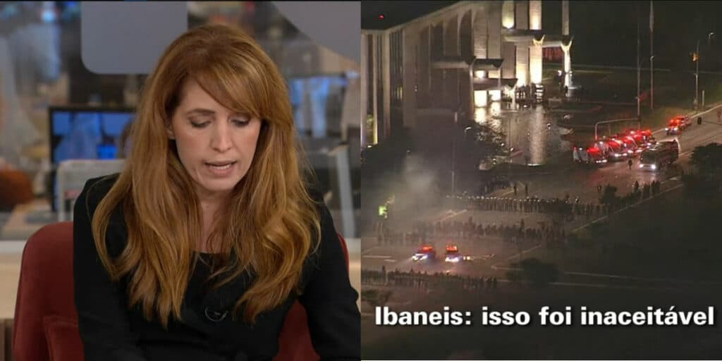 Áudio invade Plantão da Globo e Poliana Abritta precisa intervir às pressas com ocorrido: "A gente sabe"