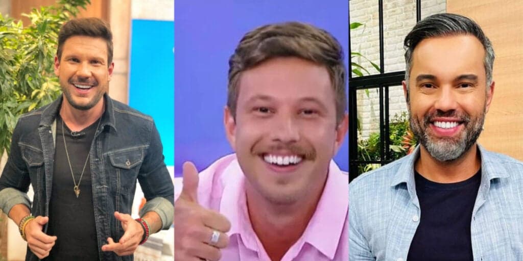 Pessina, Cartolano e Alex Sampaio bombam na TV, e um deles foi exposto por Datena e assume ser gay