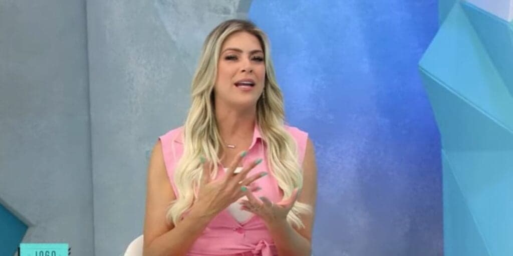 Renata Fan entrega briga com comentarista do Jogo Aberto e confessa motivo: "Eu vou dizer bem honestamente"