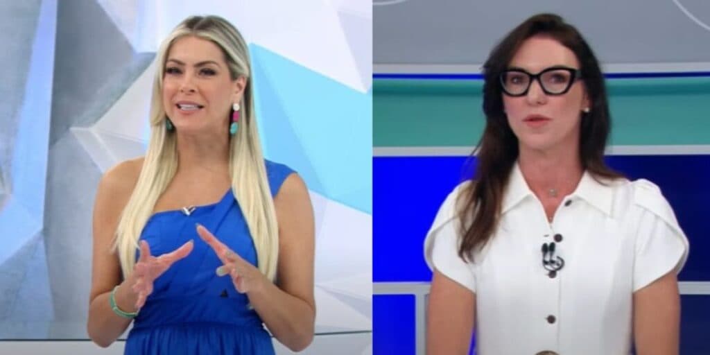 Repórter de Renata Fan pega Glenda Kozlowski de surpresa, mostra o que ela faz e precisa se desculpar na Band