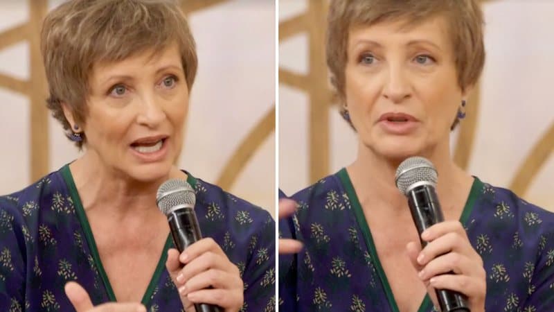 Sonia Bridi esteve na manhã de hoje no Encontro (Imagem; Montagem) Sonia Bridi esteve na manhã de hoje no Encontro (Imagem; Montagem)