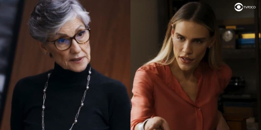 Travessia - Com a corda no pescoço, Cidália trai Guerra e ajuda Sara descobrir destino do bebê de Débora