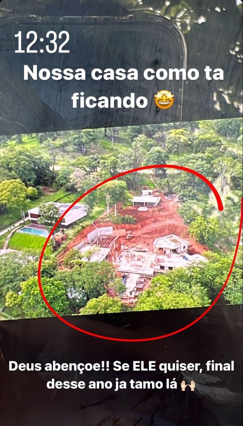 A famosa influenciadora, Virginia Fonseca, causa choque ao mostrar obras da sua nova mansão - Foto Reprodução