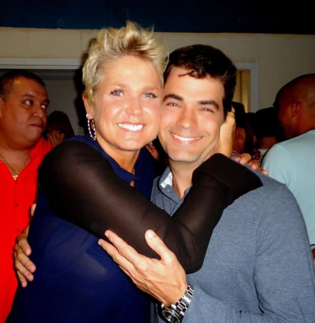 Xuxa e Marcelo Faustini - Foto Reprodução Xuxa e Marcelo Faustini - Foto Reprodução