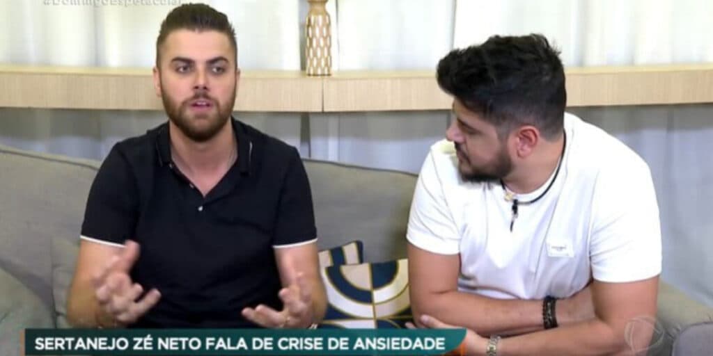 Domingo Espetacular invade programação e expõe Estado do cantor Zé Neto após afastamento dos palcos