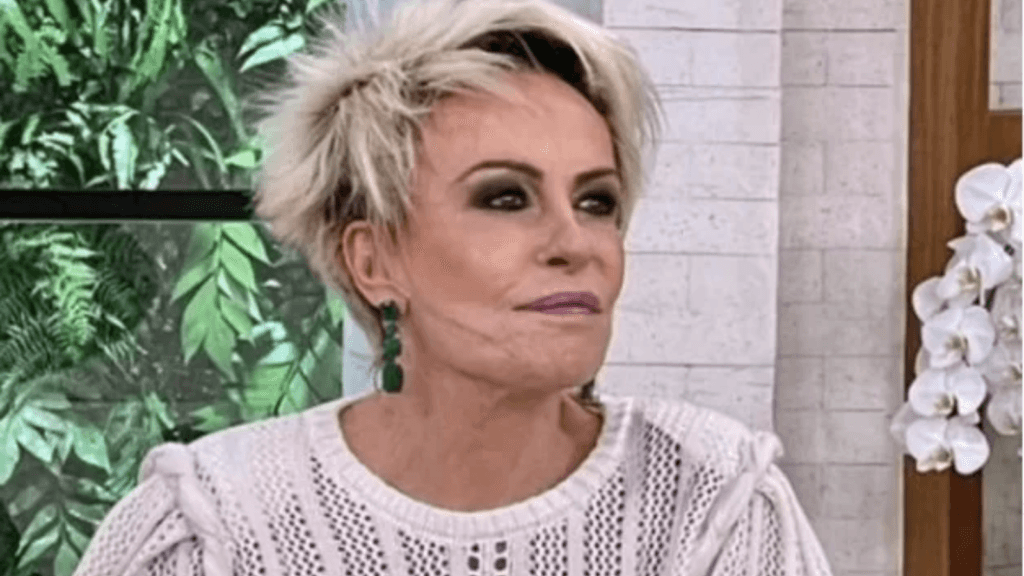 Namorado de Ana Maria vaza ao vivo dentro do estúdio do programa e deixa público louco: "Que gato"