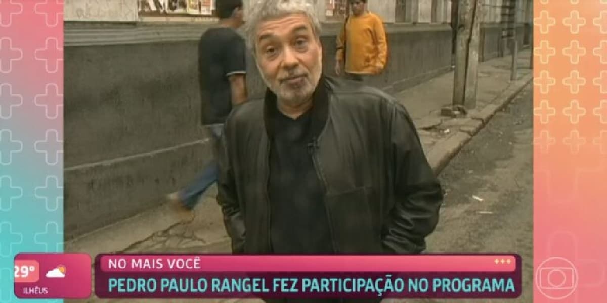 Ana Maria faz bela homenagem ao ator Pedro Paulo Rangel (Foto: Divulgação/ Globo) Ana Maria faz bela homenagem ao ator Pedro Paulo Rangel (Foto: Divulgação/ Globo)