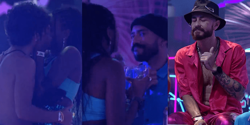 BBB 23 - Pegação, choro e briga: Festa vira furdunço e acaba em treta generalizada