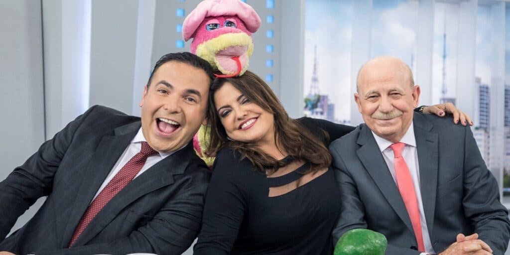 Gottino, Fabíola e Lombardi: apresentadores da Hora da Venenosa recebem este salário absurdo