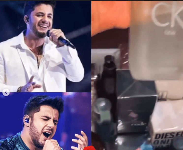 Irmã de Cristiano Araújo ainda mostrou uma caixa cheia de perfumes, muitos sem uso (Foto Reprodução/Instagram)