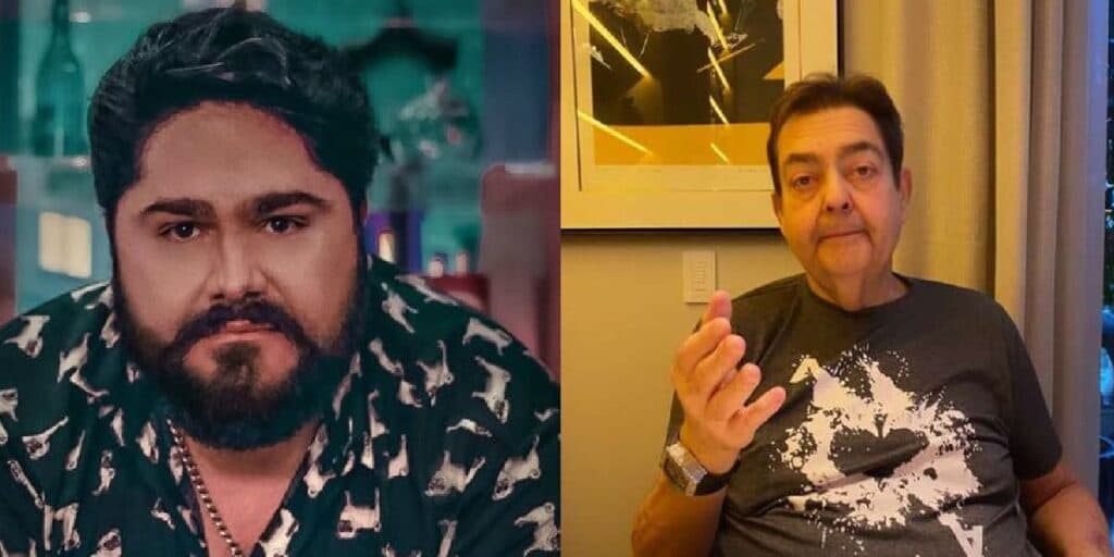 César Menotti entrega ligação de Faustão e dispara motivo de desligar na cara dele: "Você é muito chato"