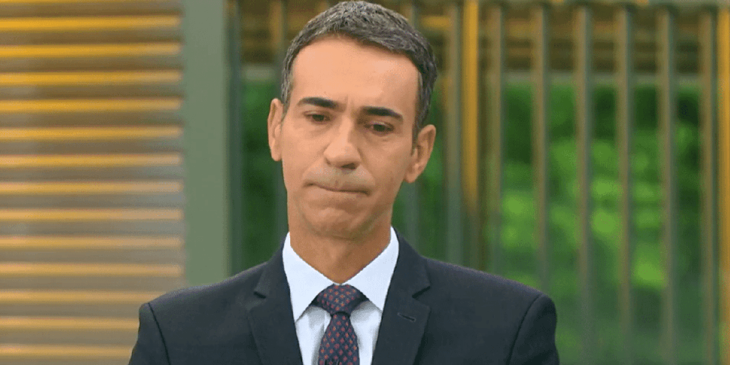 A atitude corajosa de César Tralli ao deixar emissora para fechar com a concorrência