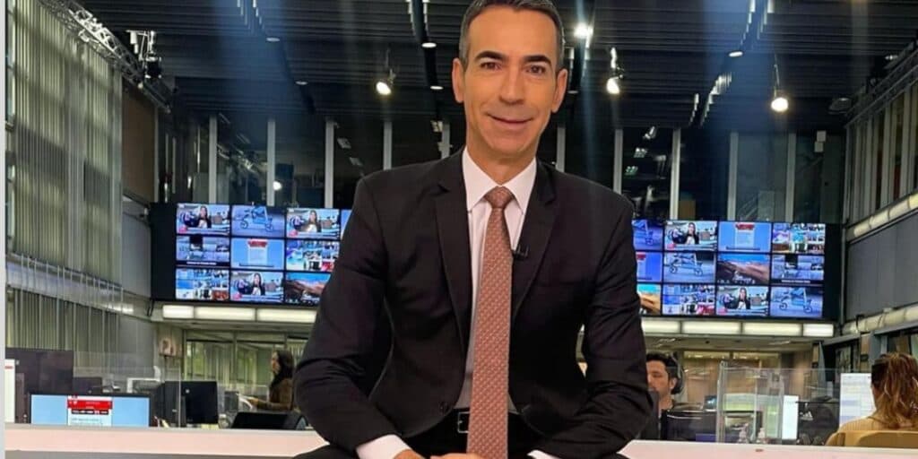 Acredite, antes de Ticiane Pinheiro, César Tralli foi casado com maior beleza da Globo