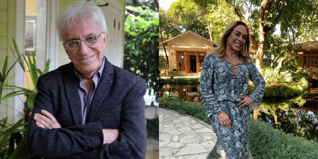 Cissa Guimarães da Globo e Moacyr Franco do SBT: talentos foram demitidos e agora descobrimos o porquê