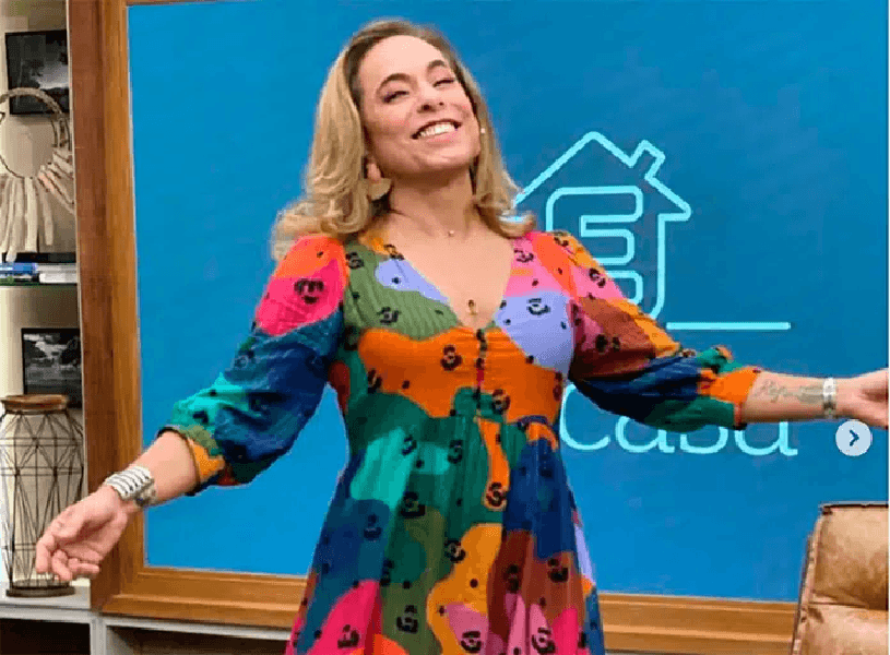 Cissa Guimarães no 'É de Casa' (Foto: Divulgação/ Globo)