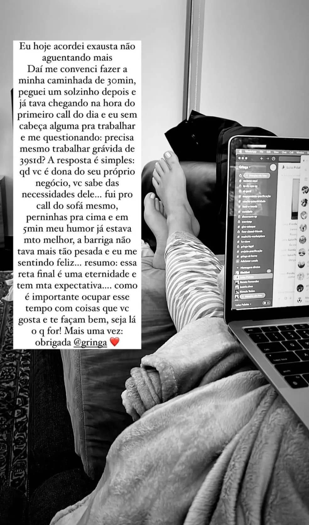 Fiorella Mattheis fez desabafo envolvendo sua gravidez (Foto: Reprodução/ Instagram)