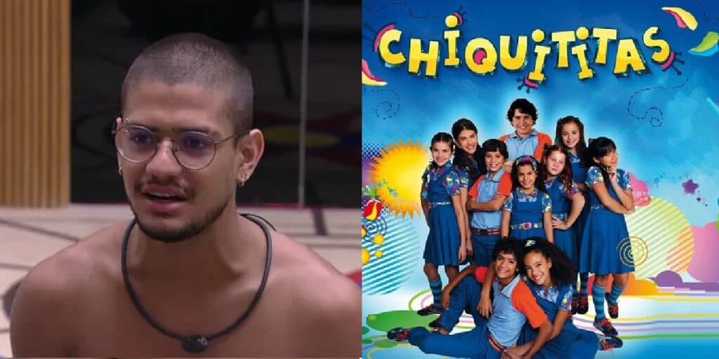 BBB 23 - Gabriel Santana abre o jogo e expõe brigas entre as mães nos bastidores de ‘Chiquititas’, no SBT