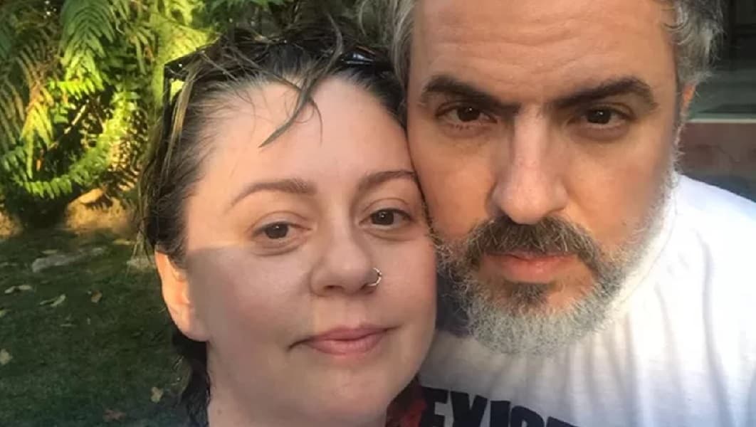 Guta Stresser ao lado do ex-marido (Foto: Divulgação)