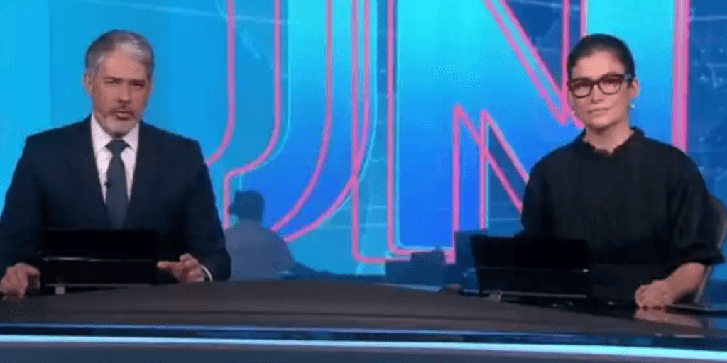 Em dia de luto, William Bonner e Renata entram no JN e confirmam dolorosas mortes de dois famosos