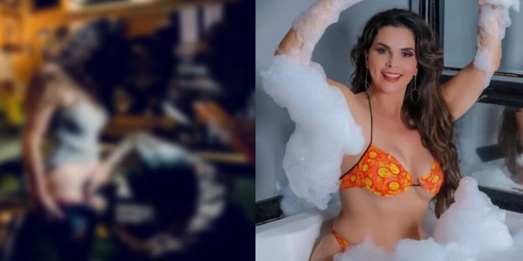 Aos 50 anos, Luiza Ambiel abaixa a calcinha e exibe tatuagem inacreditável em região íntima: "Na minha fênix"