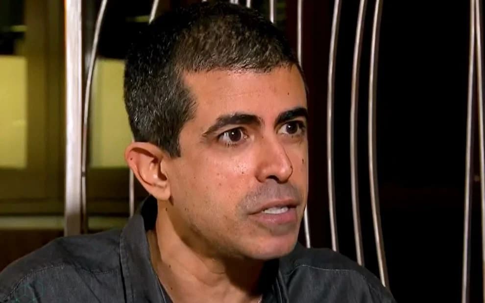 Marcius Melhem roubou piada de Danilo Gentili (Foto: Reprodução/ Record)