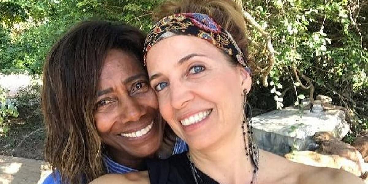 Glória Maria ao lado de Poliana Abritta (Foto: Divulgação/ Instagram)