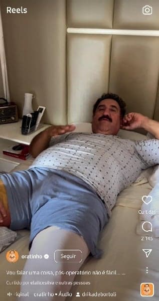 Publicação de Ratinho (Foto: Reprodução/ Instagram)