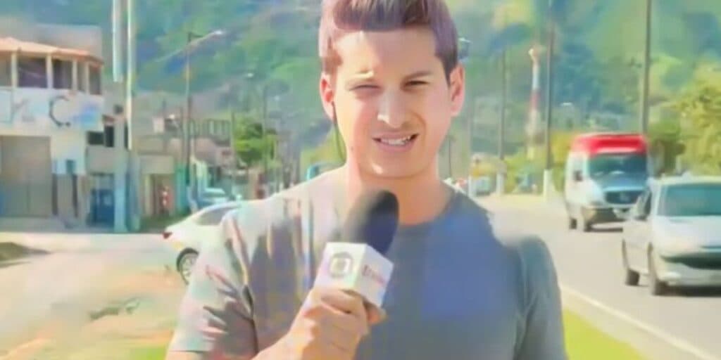 Angustiado, jornalista da Globo diz ao vivo que está sem falar com filha que estava em desastre no litoral