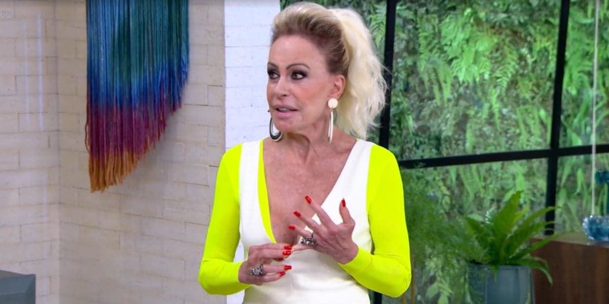 Ana Maria Braga no "Mais Você" (Foto: Reprodução/TV Globo)
