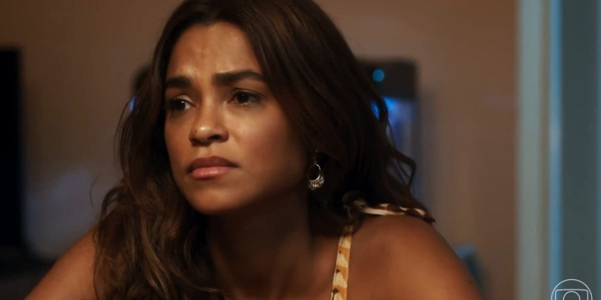 Brisa em cena da novela Travessia