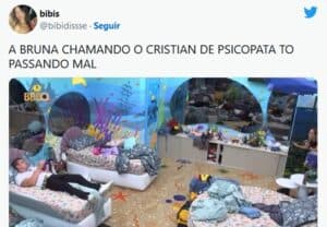 BBB23 - Após ser desmascarado, Bruna Griphao rompe com Cristian (Foto: Reprodução / Twitter) BBB23 - Após ser desmascarado, Bruna Griphao rompe com Cristian (Foto: Reprodução / Twitter)