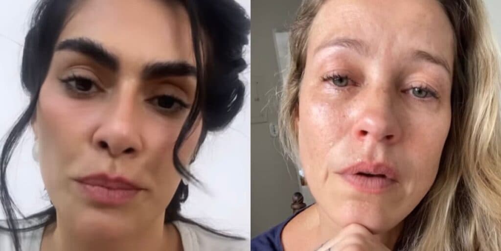 Cleo interrompe gravação de filme, faz apelo público e pede ajuda para Luana Piovani: “Está chorando”