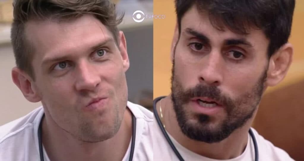 BBB23 - Traíra? Cristian expõe segredo de Nicácio e deixa Cara de Sapato em choque: "Eu quero que ele vá..."