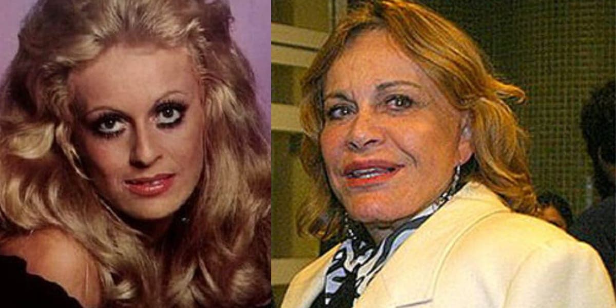 Darlene Glória fez grande sucesso nas décadas de 60 e 70, mas hoje não quer atuar (Reprodução: Montagem TV Foco)