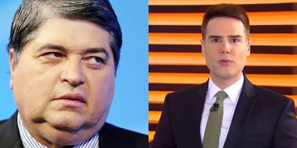 Em guerra na TV, Datena quebra protocolo e manda recado público para Luiz Bacci, da Record