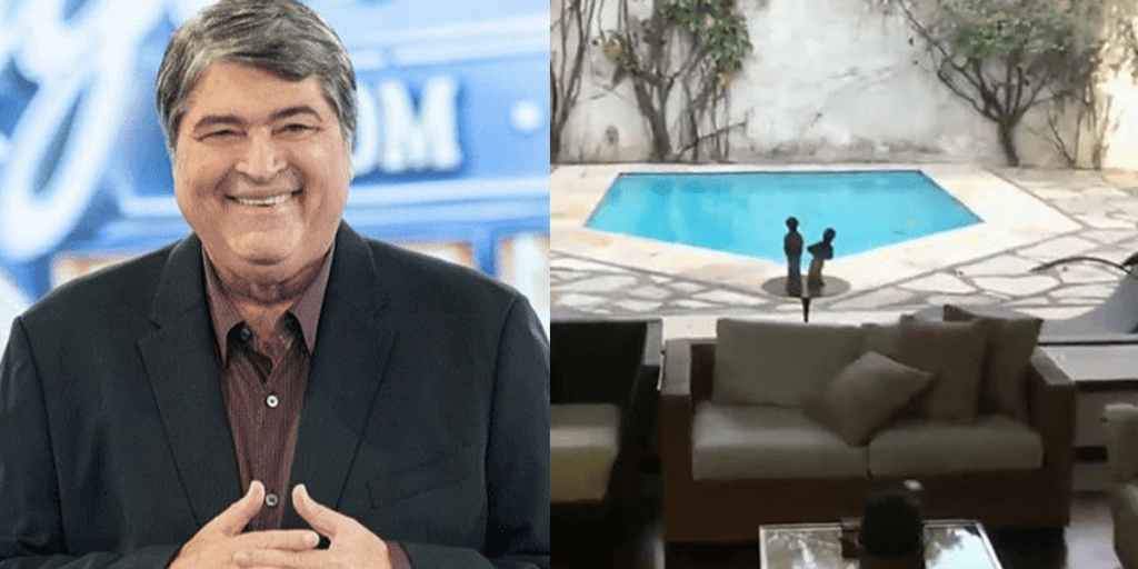 Mansão, carros luxuosos e salário astronômico: Assim é a vida de luxo de Datena, âncora da Band