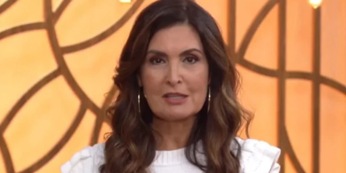 Fátima Bernardes na época que comandava o Encontro (Reprodução: Globo)