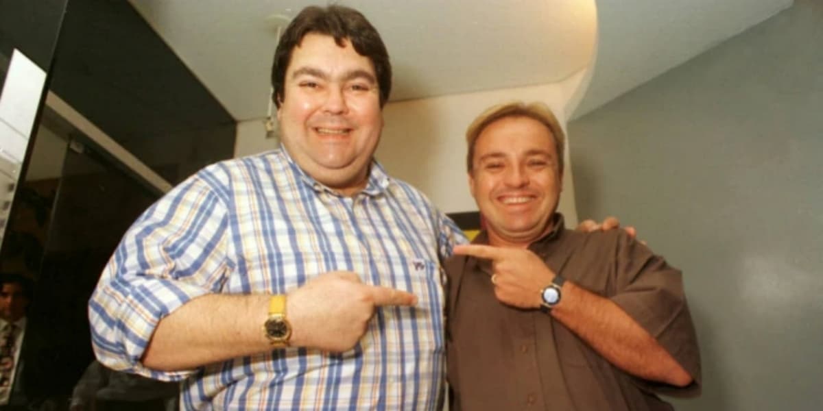 Faustão e Gugu (Foto: Acervo Estadão)