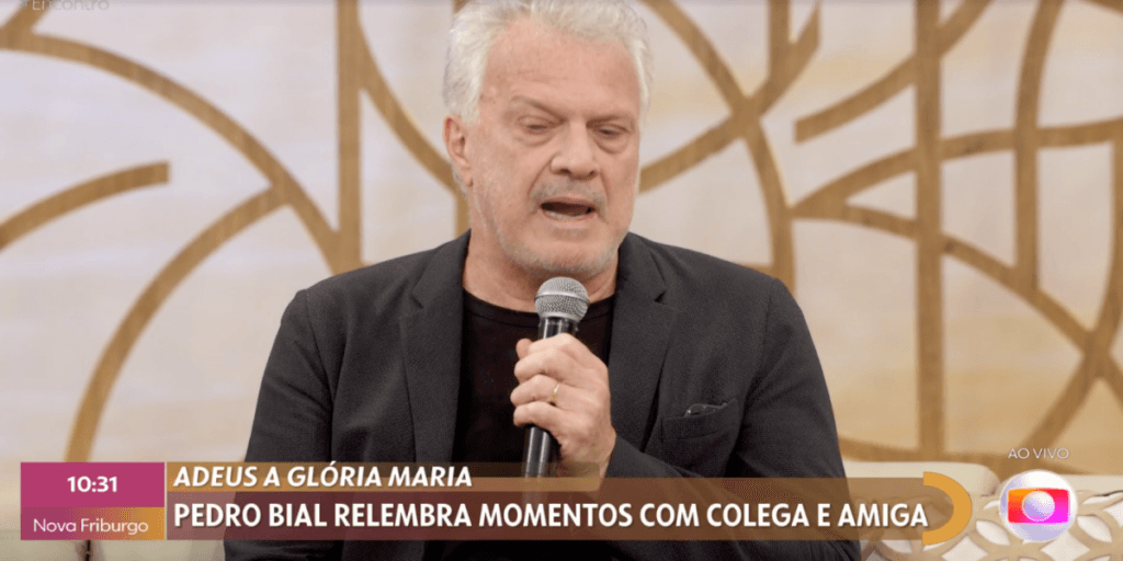 Bial revela última mensagem de Glória Maria e detalha estado frágil: "Vivendo esse inferno há meses"