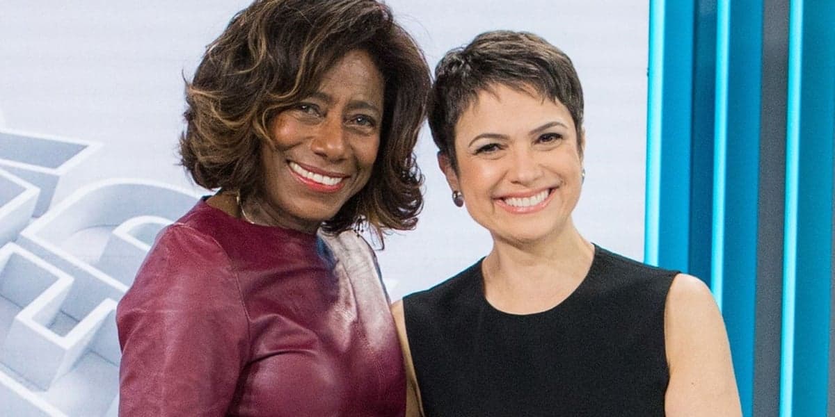 Glória Maria, Sandra Annenberg, Globo