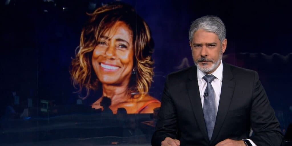 Bonner tem pane no JN, cumpre último pedido de Glória Maria e segura choro ao vivo na Globo: “Não estava preparado”