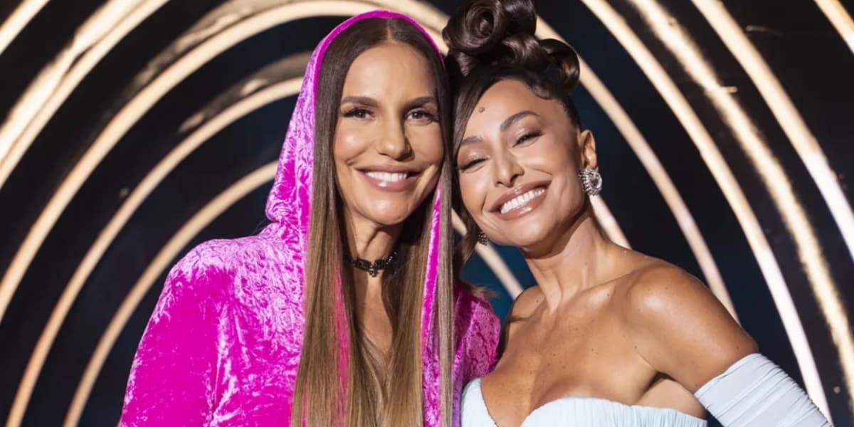 Ivete Sangalo e Sabrina Sato no "The Masked Singer Brasil" (Foto: Divulgação/TV Globo)
