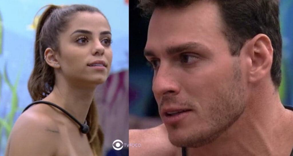 BBB23 - Indicado no susto em paredão relâmpago, Gustavo cai no choro e recebe alerta de Key: "Fraqueza"