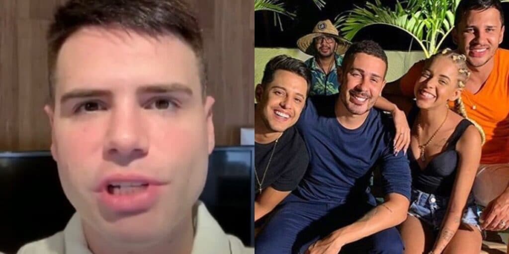 Luiz Bacci divulga vídeo de briga de famoso, expõe ameaça de morte e prisão: “Uma pena isso acontecer”