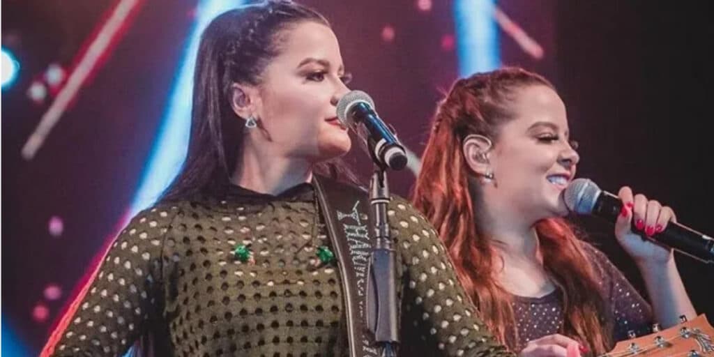 Show de Maiara e Maraisa fora do Brasil é invadido às pressas, segurança intervem e cantora toma atitude